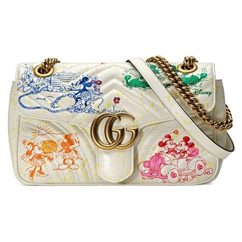 disney x gucci small shoulder bag|Gucci x Disney + GG Marmont Small Shoulder Bag.